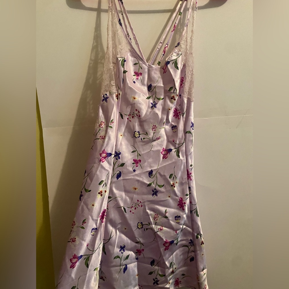 VS floral slip dress